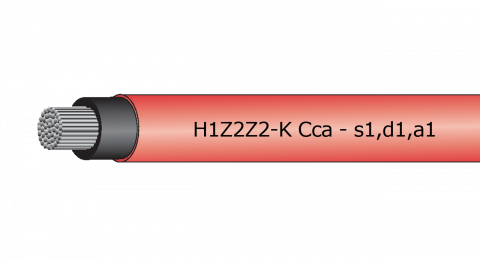Baldassari Cavi: cavo H1Z2Z2-K Cca-s1,d1,a1